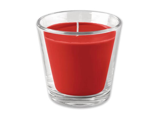 Duftkerze im Glas