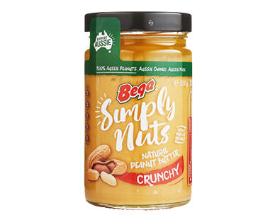 Bega Simply Nuts Natural Crunchy Peanut Butter 650g