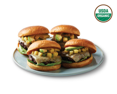 SimplyNature Fresh Family Pack Organic Grass Fed 85/15 Ground Beef