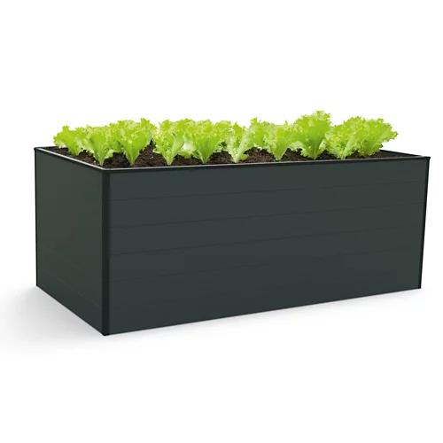 GFP Aluminium Hochbeet 195 x 99 cm, Anthrazit RAL 7016