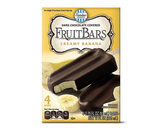 Sundae Shoppe 
 Chocolate Enrobed Assorted Fruit Bars