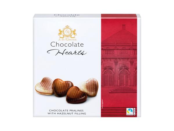 PRALINKY VE TVARU SRDCE