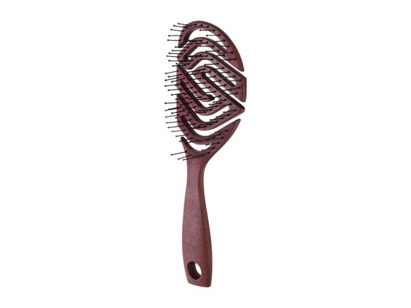 Cien Beauty Brown Straw Hairbrush