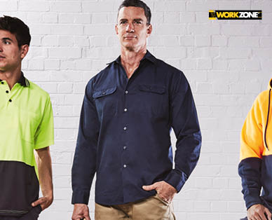 Mens Long Sleeve Work Shirt