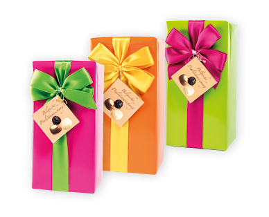 Pralinés in Geschenkpackung