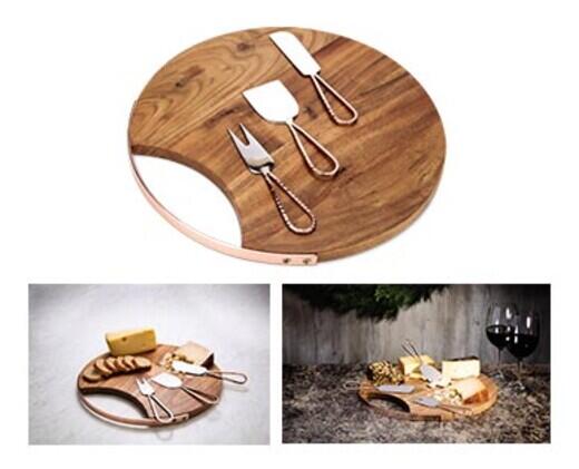 Crofton 
 Cheese Board & Knife Set