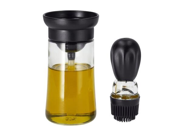 Silvercrest 2-in-1 Oil Dispenser With Brush