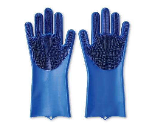 Easy Home Silicone 
 Scrub Gloves