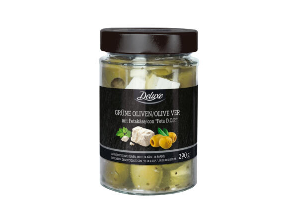 Green Olives with "Feta PDO"