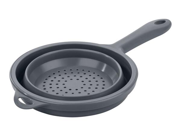 Livarno Home Foldable Kitchen Sieve - 2 Pack