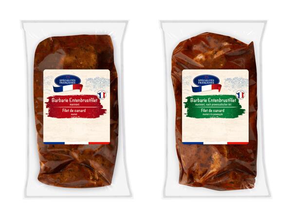 Filet de canard mariné barbarie