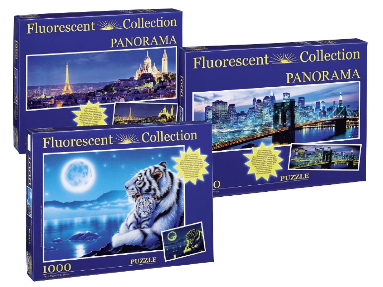 CLEMENTONI Fluorescent Puzzle