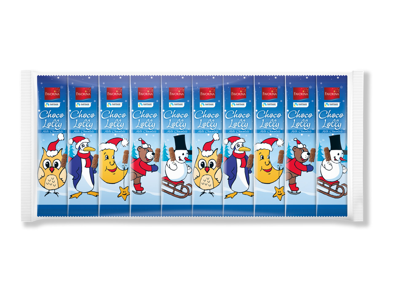 Chokoladeslikkepinde