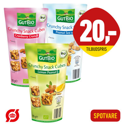 Økologiske nøddesnacks