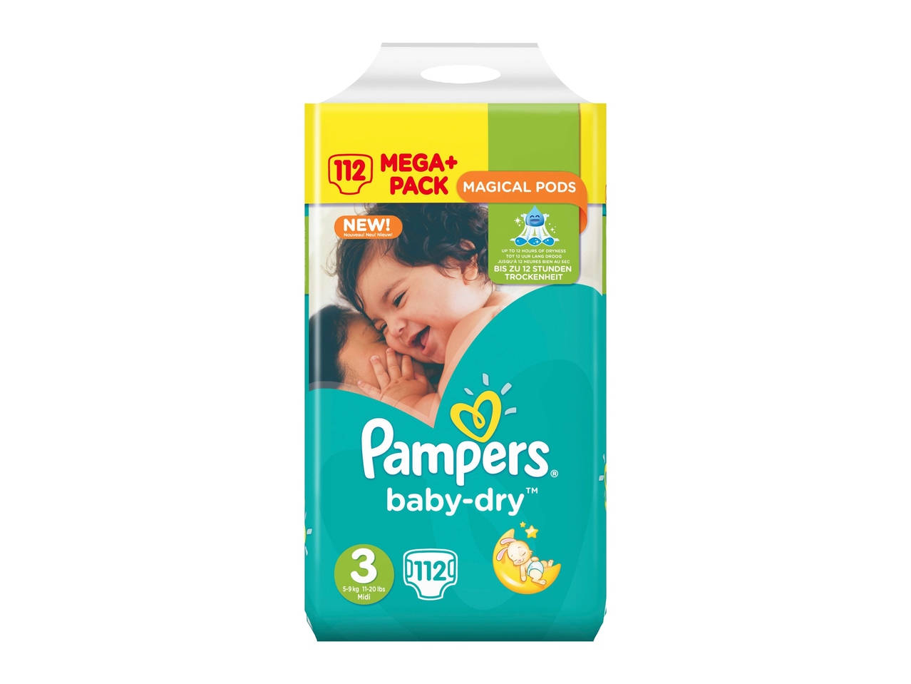 Pannolini Pampers Baby-dry taglia 3