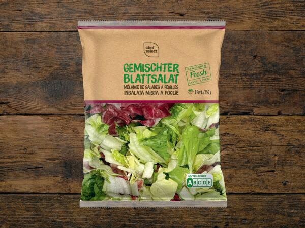 Mélange de salades à feuilles
