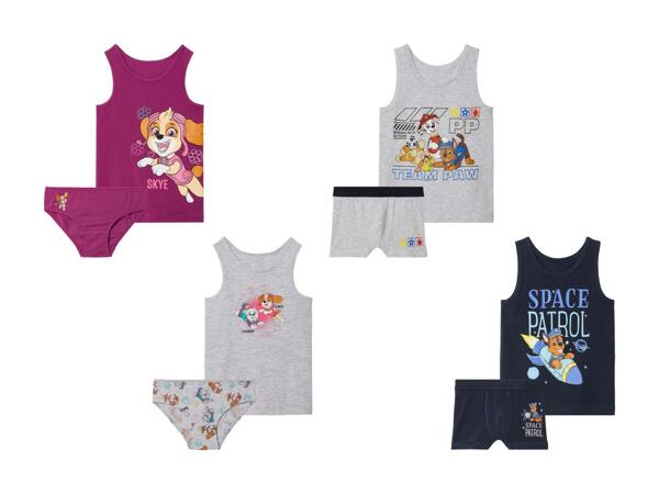 Set de sous-vêtements Pat' Patrouille, 2 pièces