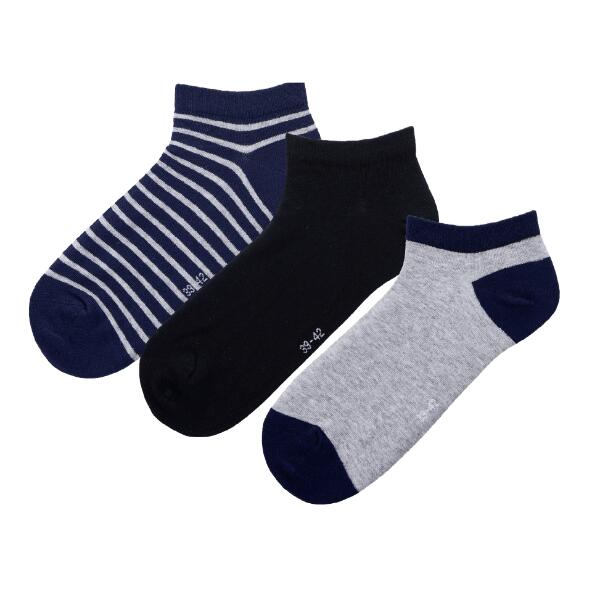 UP2Fashion(R) 				Sneakersocken, 3 Paar