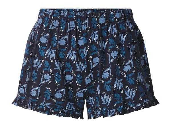 Ladies' Short Pyjamas With Floral Pattern