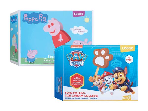 Peppa Pig oder Paw Patrol Stieleis