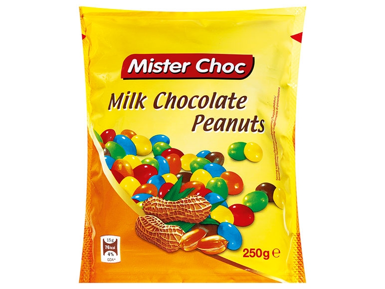 Mister Choc Chocolate Coated Peanuts in Shell