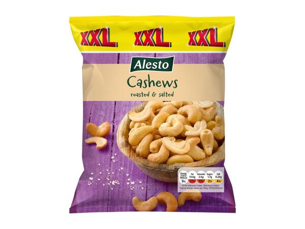 Alesto XXL Roasted & Salted Cashews 250g