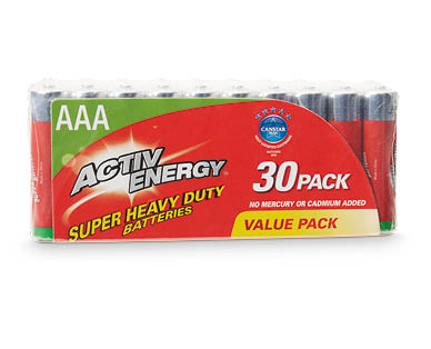 Super Heavy Duty Batteries 30pk