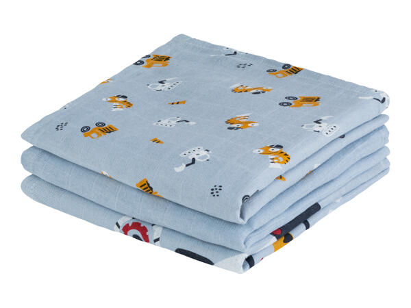 Lupilu Muslin Squares - 3 pack