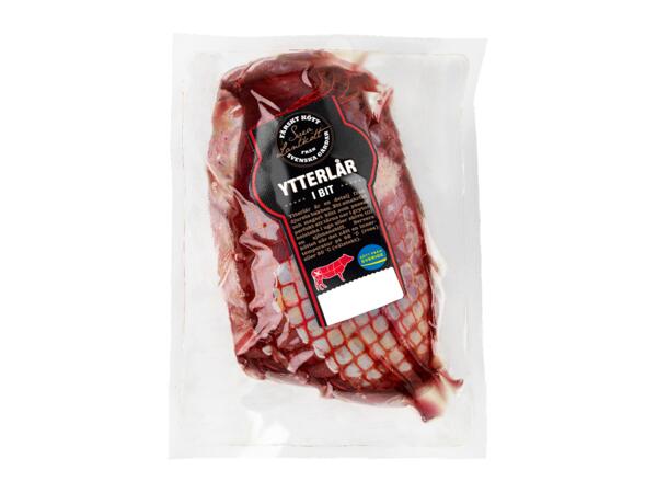 Färsk nötytterlår