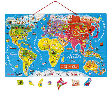 PUZZLE MAGNÉTIQUE DU MONDE