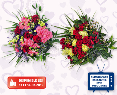 Bouquet de la Saint-Valentin