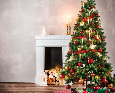 MY LIVING STYLE Kunststoff-Christbaumschmuck, 82-teilig