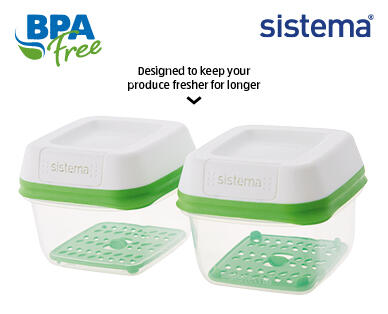 Sistema Freshworks™ Produce Savers - 591ml 2pk