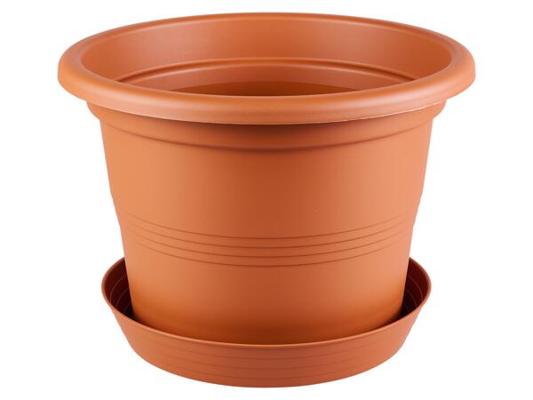 34cm Plant Pot with Saucer