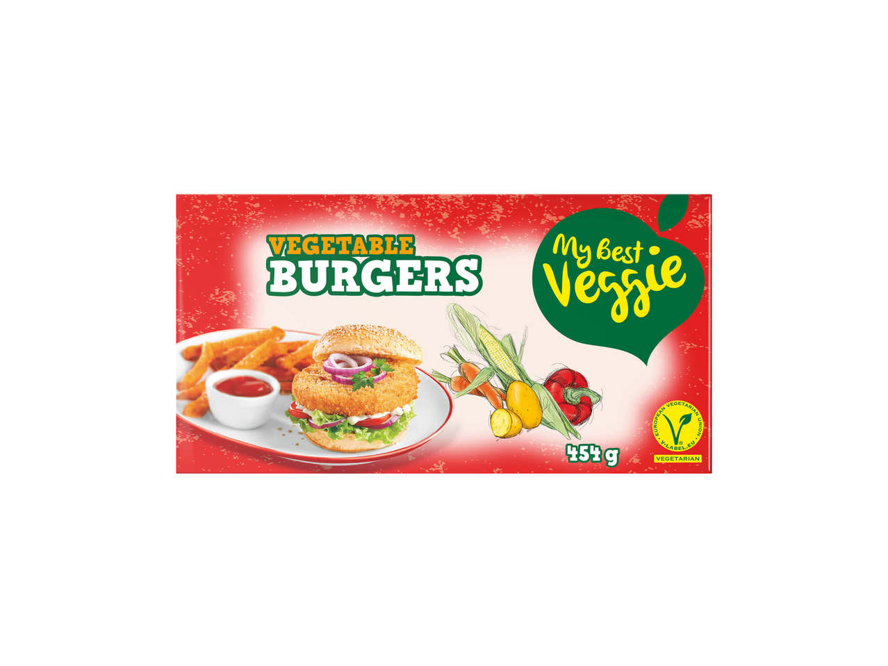Vegetariske grøntsagsbøffer