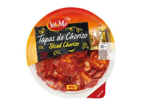 Sol & Mar Siced Chorizo