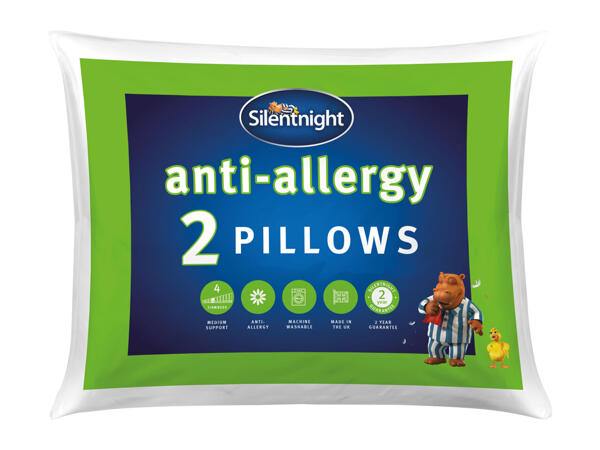 Silentnight Anti-Allergy Pillow Pair