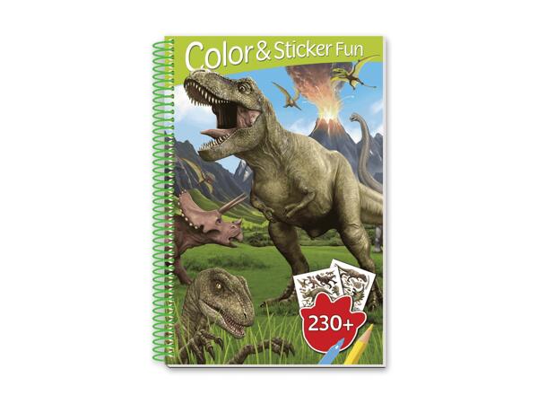 Mal- und Stickerbuch