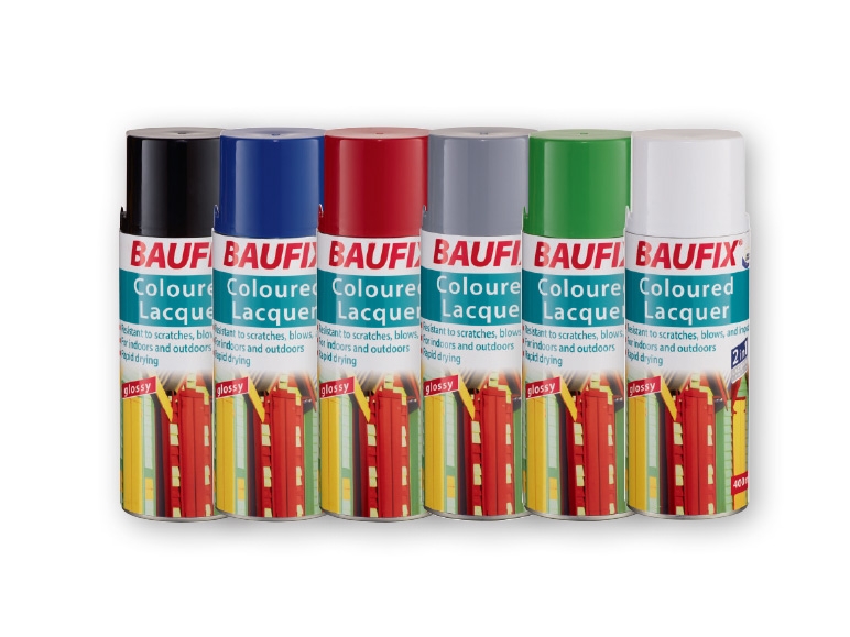 BAUFIX 400ml Coloured Spray Paint