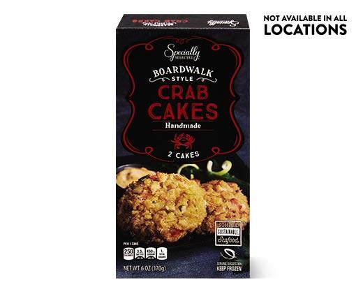 Specially Selected 
 Maryland or Boardwalk Style Crab Cakes