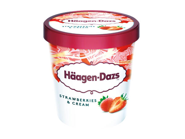 Strawberries & Cream Ice Cream