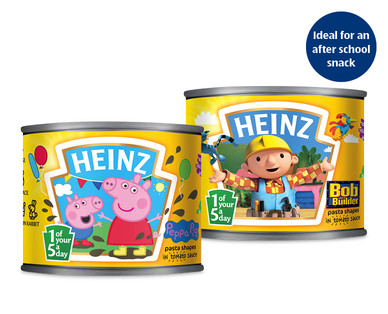 Bob The Builder Pasta Shapes/Peppa Pig Pasta Shapes