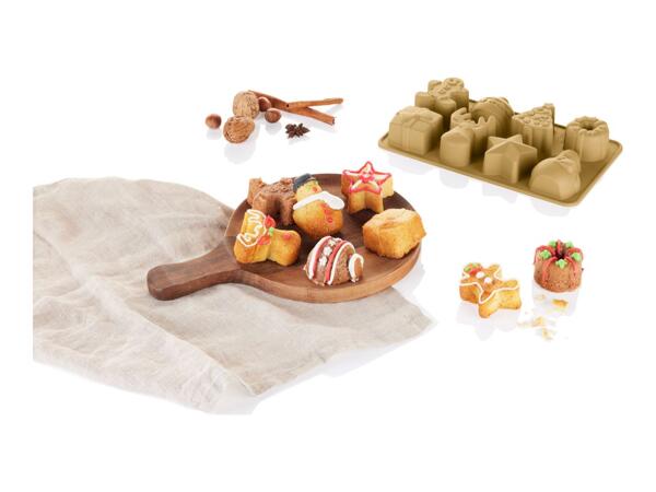 Livarno Home Christmas Silicone Baking Mould/​Chocolate Mould
