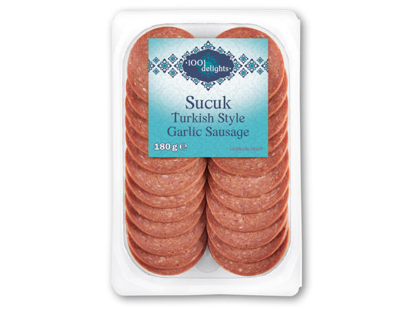 1001 DELIGHTS Oksekødspølse i skiver