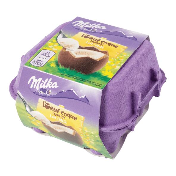 MILKA(R) 				Œufs coque, 4 pcs