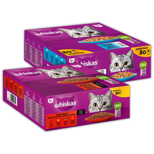 Katzennassnahrung Jumbo Pack