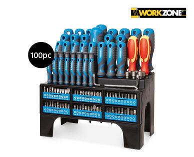 XXL Screwdriver and Bit Set 100pc