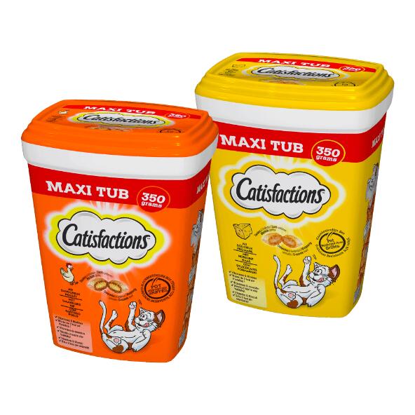 CATISFACTIONS(R) 				Snacks pour chats