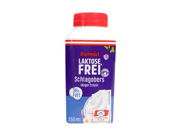 Laktosefreies Schlagobers