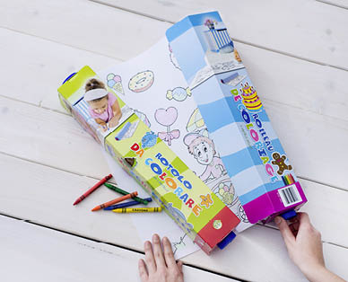 Rouleau de papier à dessin